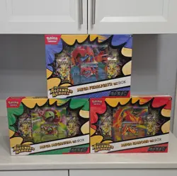 Pokemon Ascended Heroes Mega EX Box All 3 Sealed (Meganium/Emboar/Feraligatr) - Image 1