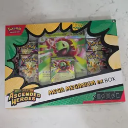 Pokemon Ascended Heroes Mega EX Box All 3 Sealed (Meganium/Emboar/Feraligatr) - Image 2