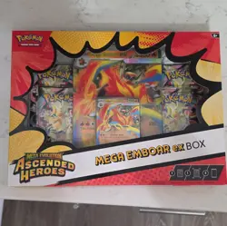 Pokemon Ascended Heroes Mega EX Box All 3 Sealed (Meganium/Emboar/Feraligatr) - Image 3