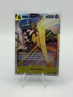 Borsalino EB04-058 SR NM Adventure On Kami’s Island OP15-EB04 One Piece TCG Eng. - Image 1