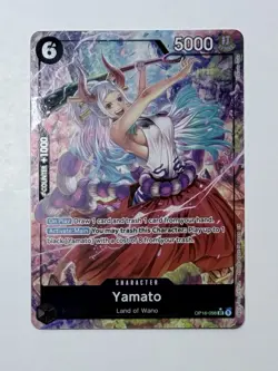 One Piece Card Game SR* Yamato OP16-098 English - M/NM - Image 1