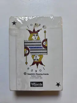 MTG Magic: the Gathering Yaquinto Poker Deck Playing Cards New Sealed 1994 DCI - Image 1