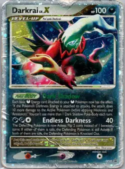 Darkrai Lv. X DP19 Pokemon Diamond Pearl Black Star Promo Card English Holo - Image 1