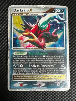 Darkrai Lv. X DP19 Pokemon Diamond Pearl Black Star Promo Card English Holo - Image 3