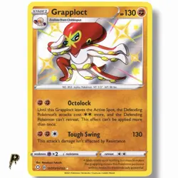 Grapploct - SV073/SV122 - Pokemon Shining Fates Sword Shield Shiny Rare Card NM - Image 1