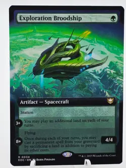Exploration Broodship (Extended Art) Commander: Edge of Eternities MTG - Image 1
