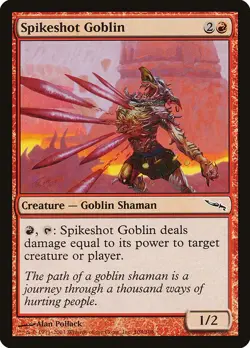 Spikeshot Goblin Foil Mirrodin 108 NM MTG - Image 1