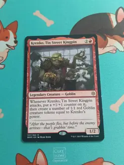 MTG Magic the Gathering - Krenko, Tin Street Kingpin - War of the Spark - Image 1
