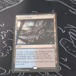 Wizards of the Coast Polluted Delta Rare Land KTK #239 ENG 2014 Regular - Image 1