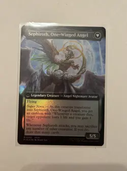 MTG Final Fantasy Sephiroth Lot 2: Fabled SOLDIER + One-Winged Angel Foil - Image 2