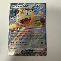 2026 Pokemon Perfect Order Meowth ex Double Rare #062/088 - Image 1