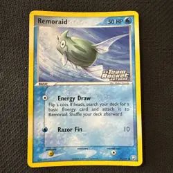 Remoraid 73/109 Reverse Holo Stamped - Ex Team Rocket Returns - Pokemon- VLP - Image 1