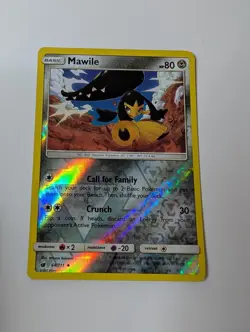 Mawile 64/111 Uncommon Crimson Invasion Pokemon Reverse Holo Near Mint - Image 1