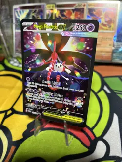 Pokemon TCG Chaos Rising 117/086 Mega Floette Ex Special Illustration Rare SIR - Image 2