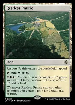 1 x Restless Prairie - The Lost Caverns of Ixalan - NM-Mint - MTG - Image 1