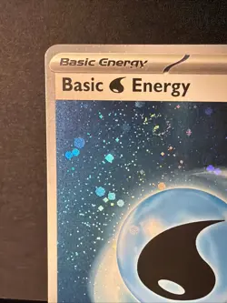 Basic Water Energy (Cosmos Holo w/Swirl) 003: Pokemon Crisp NM/M 💥Ships Free💥 - Image 2