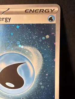 Basic Water Energy (Cosmos Holo w/Swirl) 003: Pokemon Crisp NM/M 💥Ships Free💥 - Image 3