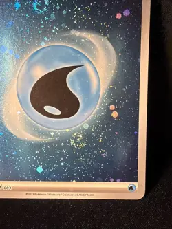Basic Water Energy (Cosmos Holo w/Swirl) 003: Pokemon Crisp NM/M 💥Ships Free💥 - Image 4