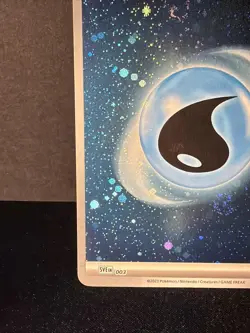 Basic Water Energy (Cosmos Holo w/Swirl) 003: Pokemon Crisp NM/M 💥Ships Free💥 - Image 5