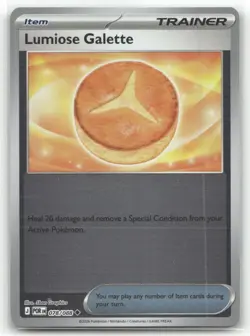 Lumiose Galette 078/088 Reverse Holo ME03: Perfect Order Pokemon TCG - Image 1