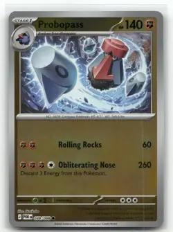 Probopass 038/088 Reverse Holo ME03: Perfect Order Pokemon TCG - Image 1