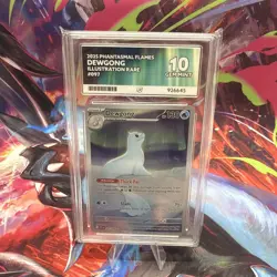 Dewgong 097/094 IR - Pokemon ME02 Phantasmal Flames ACE 10 PERFECT !👌 - Image 1