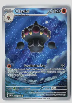 Claydol 092/086 Holo Illustration Rare Chaos Rising Pokemon NM - Image 1