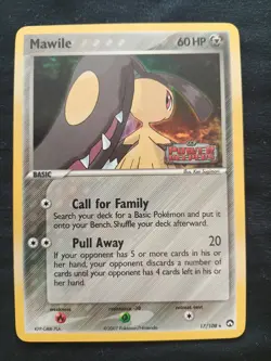 Mawile - 17/108 Pokemon Power Keepers - Reverse Holo / Stamped LP+ - Image 1