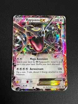 Rayquaza EX #XY69 Shiny Pokemon XY BLACK STAR PROMO English Holo - Image 3