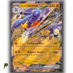 2026 Pokemon Ascended Heroes Cynthia's Garchomp ex 111/217 Double Rare Holo NM - Image 1