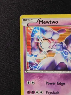 Mewtwo 53/113 Holo Rare Legendary Treasures Black & White Pokemon 2013 MP - Image 3