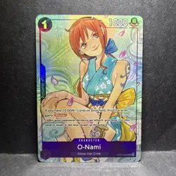 OP05-062 O-Nami SR Full Art Promo One Piece Illustration Box Vol 1 English - Image 1