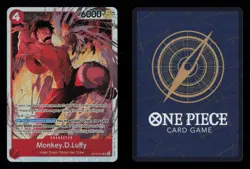 Monkey.D.Luffy OP16-015 SR The Time of Battle NM/M One Piece - Image 3