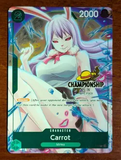 Carrot #P-070 (CS 25-26 Event Pack) One Piece Championship Promo Card | NM - Image 1