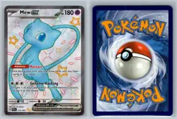 Mew ex 216/091 Shiny Ultra Rare Paldean Fates Pokemon Card Near Mint - Image 3