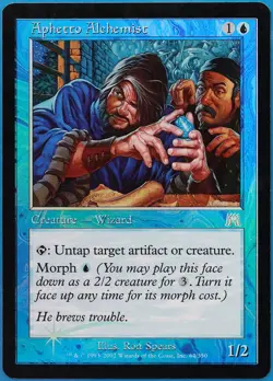 Aphetto Alchemist FOIL Onslaught PLD Blue Uncommon CARD (509089) ABUGames - Image 1