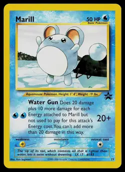 Pokemon Card - Marill Wotc Black Star Promo 29 Promo - Image 1