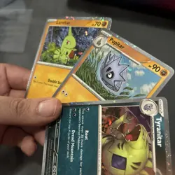Pokemon TCG Larvitar + Pupitar + Tyranitar + Spiritomb COSMO FOIL PROMO Cards NM - Image 2