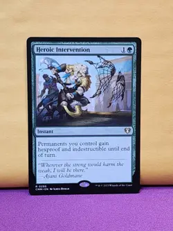 1x Heroic Intervention, NM, Commander Masters (CMM), Magic: the Gathering, MtG - Image 1