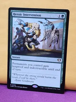 1x Heroic Intervention, NM, Commander Masters (CMM), Magic: the Gathering, MtG - Image 2