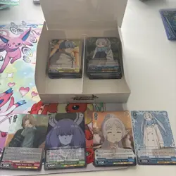 Frieren: Beyond Journey's End Weiss Schwarz English Edition Lot Of 70 Plus Cards - Image 2