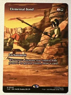 MTG / Elemental Bond / TLE / #40 / Regular (Borderless) / Mythic / NM - Image 1