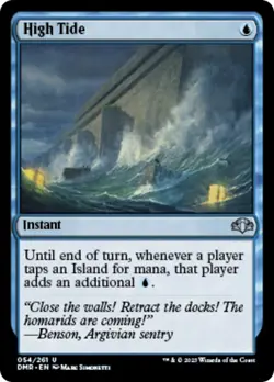 NM - Foil - High Tide - 54 - Dominaria Remastered - Image 1