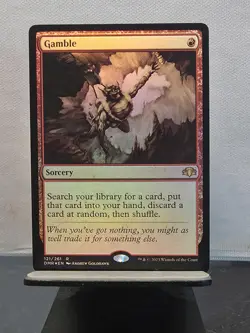 Gamble 121 Rare Dominaria Remastered Magic: The Gathering Foil NM CY96 - Image 1