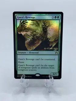 Gaea's Revenge - Magic Origins Prerelease Promo - MTG - Foil Rare - Image 1