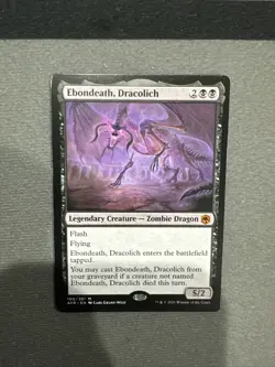 Ebondeath Dracolith Adventures In The Forgotten Realms Mp Medium Play Mtg - Image 1