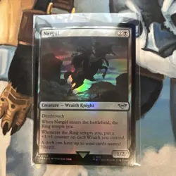Magic: The Gathering Nazgul Universes Beyond LOTR Uncommon Foil Creature 032 - Image 1