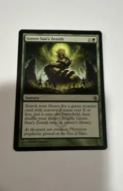 Green Sun's Zenith Mtg Mirrodin Besieged Regular - Image 1