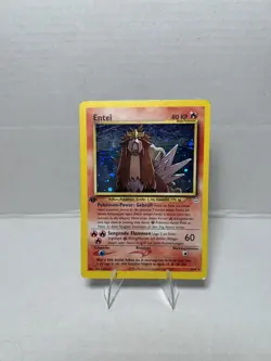 Entei 6/64 Holo Rare Neo Revelation 1st Edition Pokemon MP (GERMAN) - Image 1