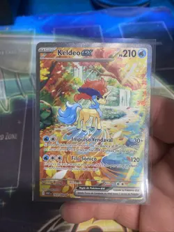 Pokemon Keldeo EX 2025 White Flare SIR Card 167/086 SV NM - Image 1
